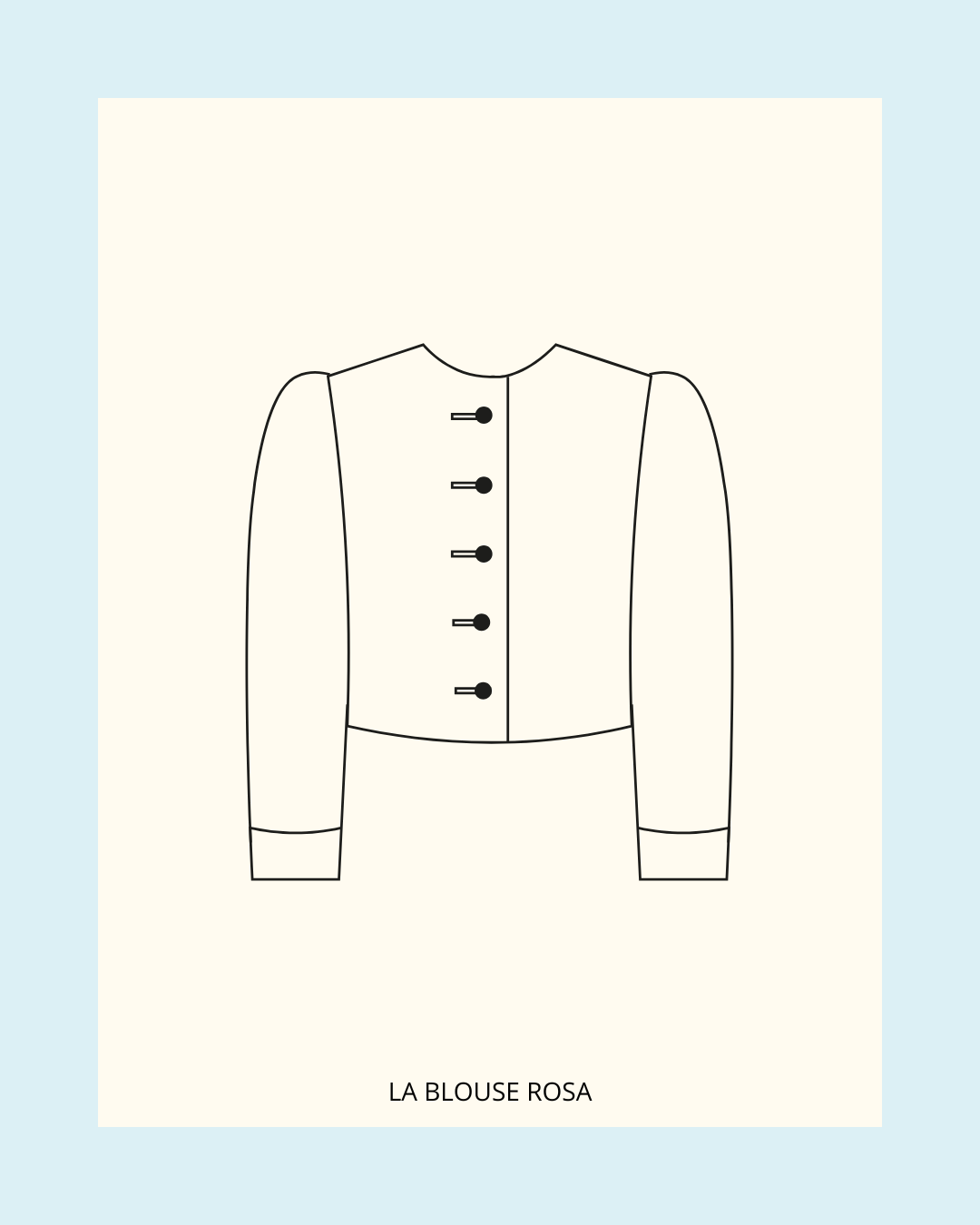 The Rosa blouse