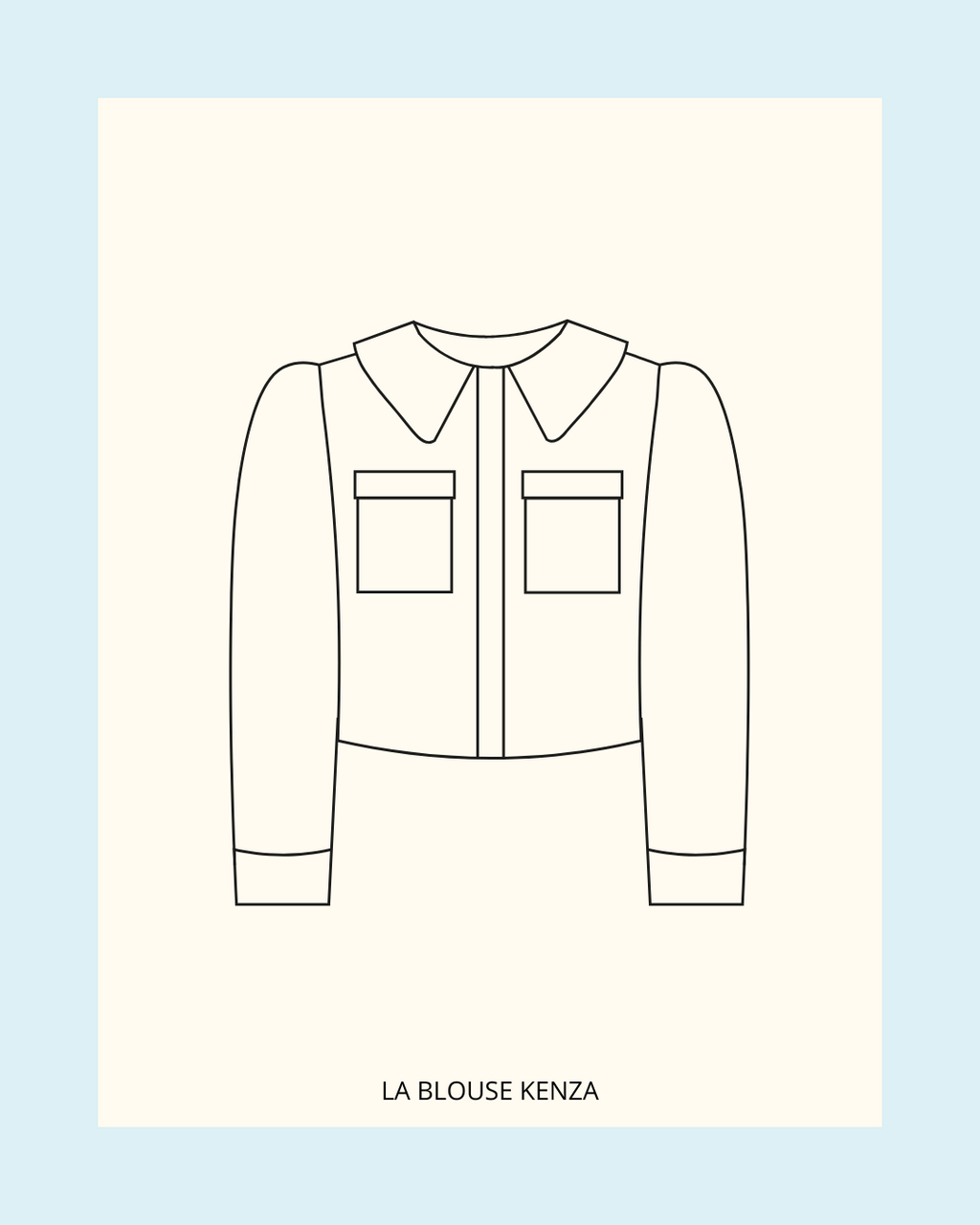 The Kenza blouse - FW26