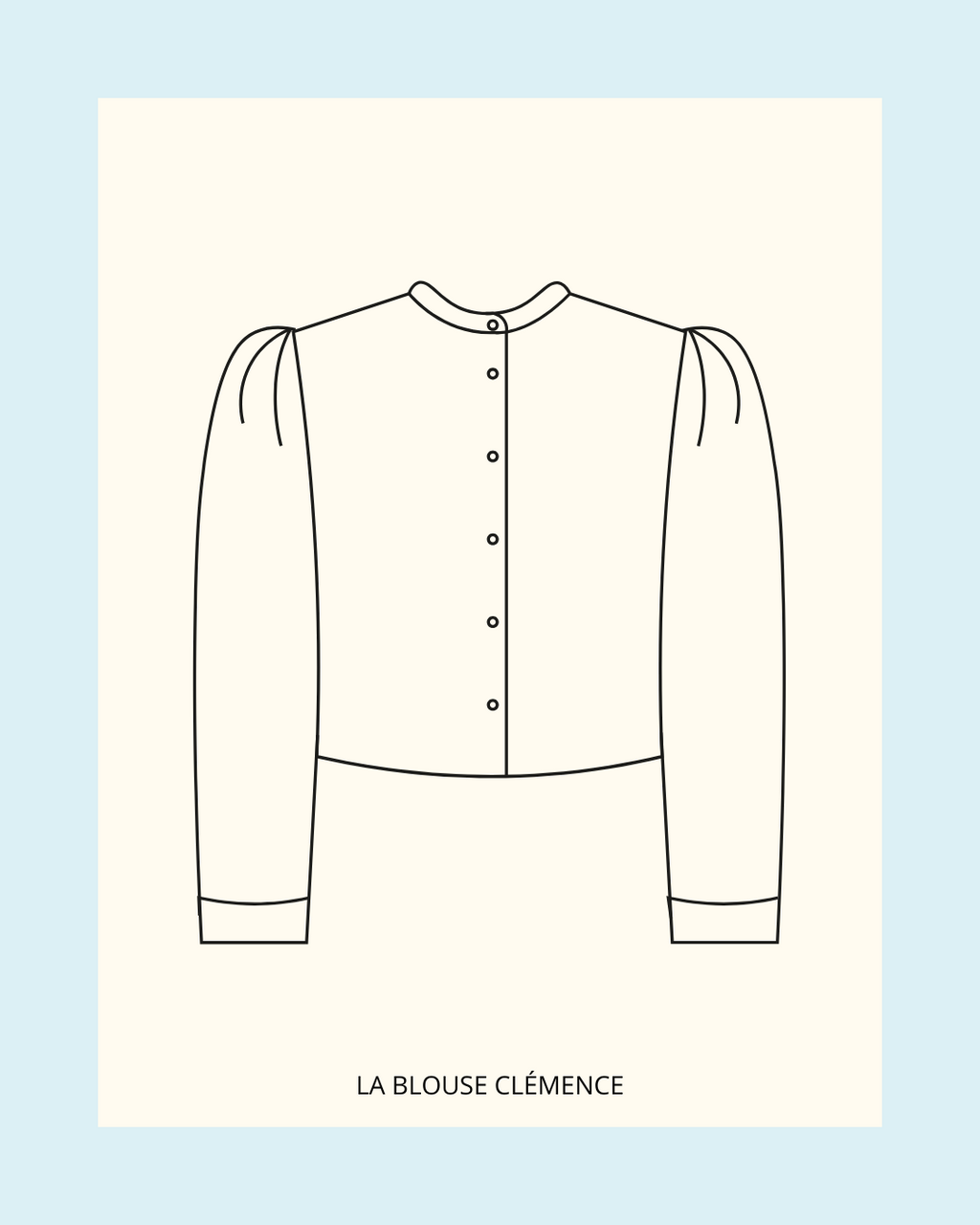 The Clémence blouse