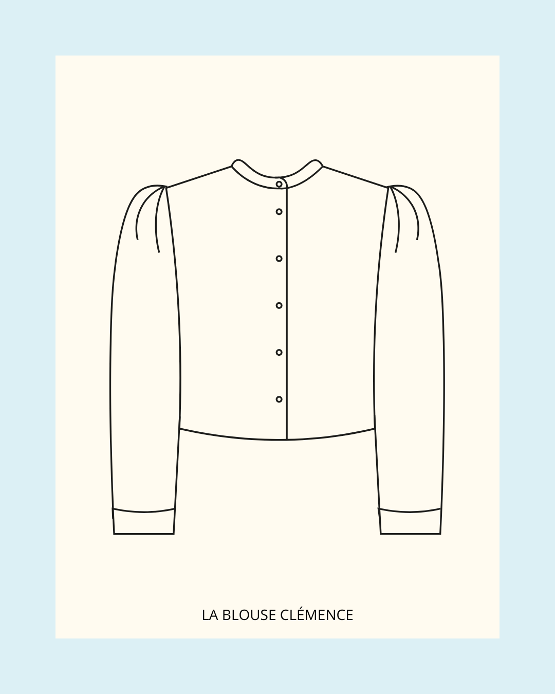 The Clémence blouse
