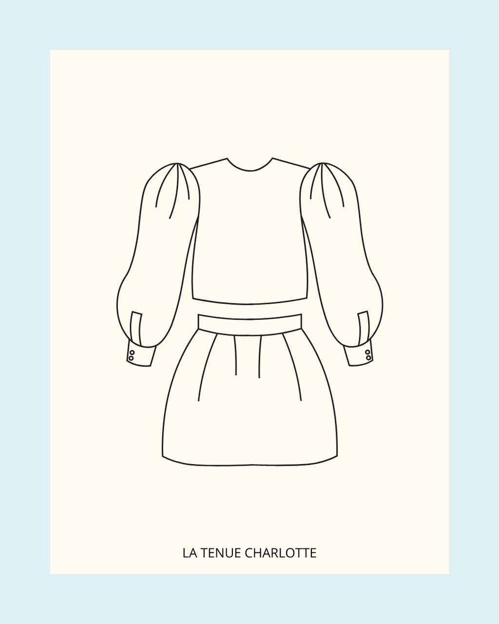 The Charlotte blouse- FW 26
