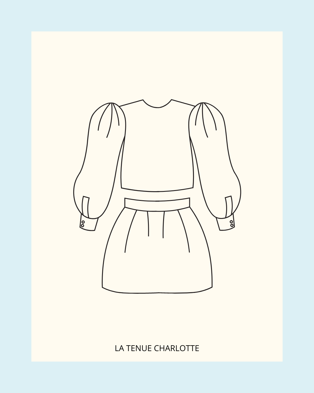 The Charlotte blouse