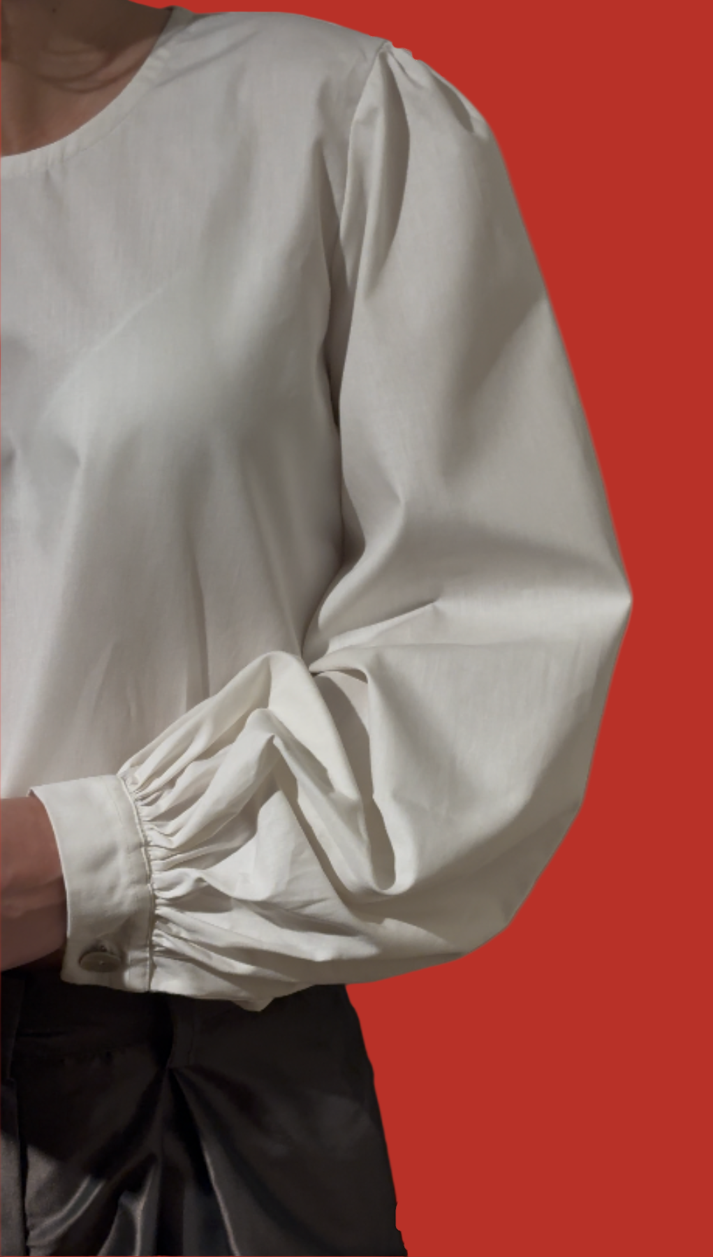 The Charlotte blouse- FW 26 - white