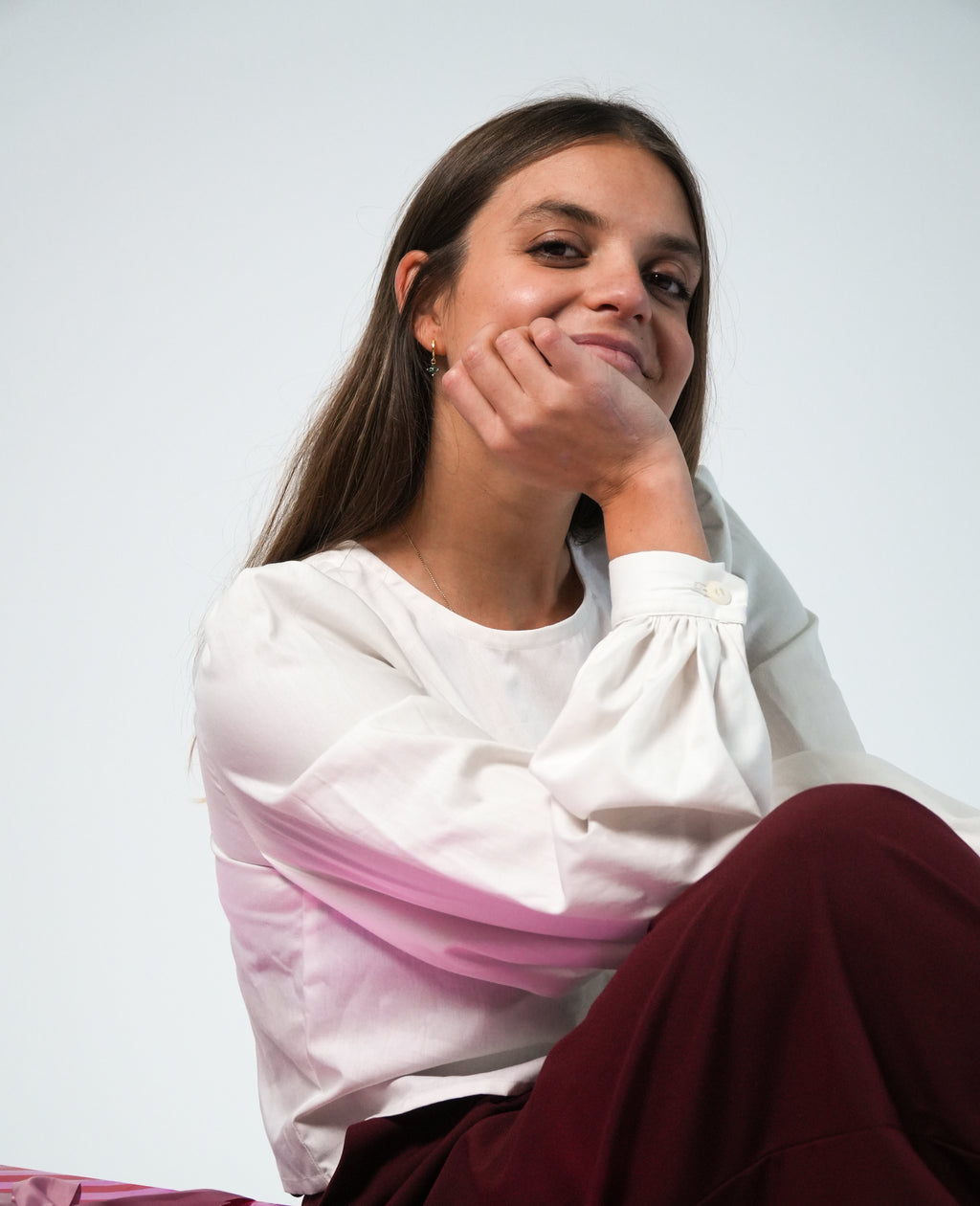 The Charlotte blouse - white