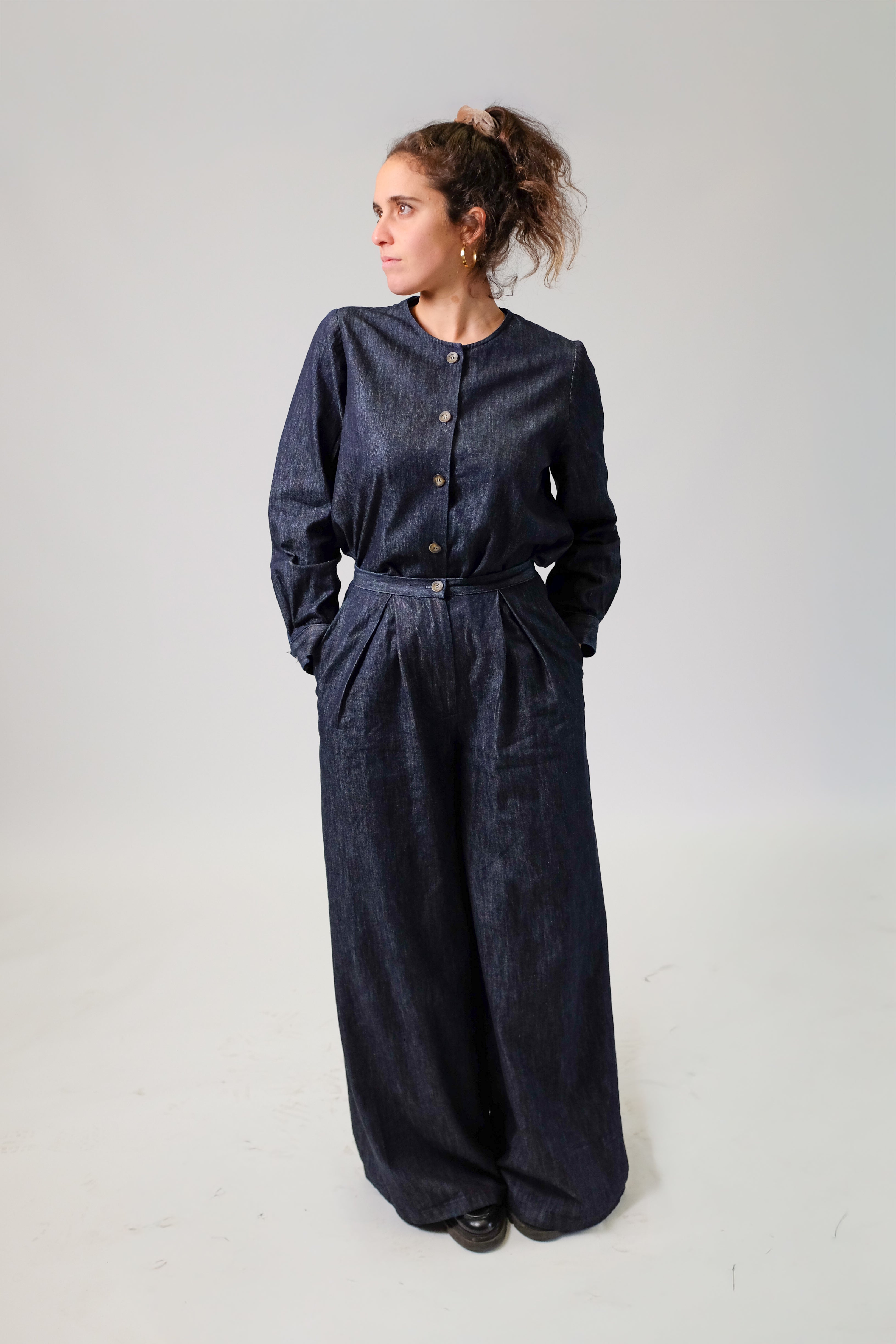 The Rosa blouse - Jeans