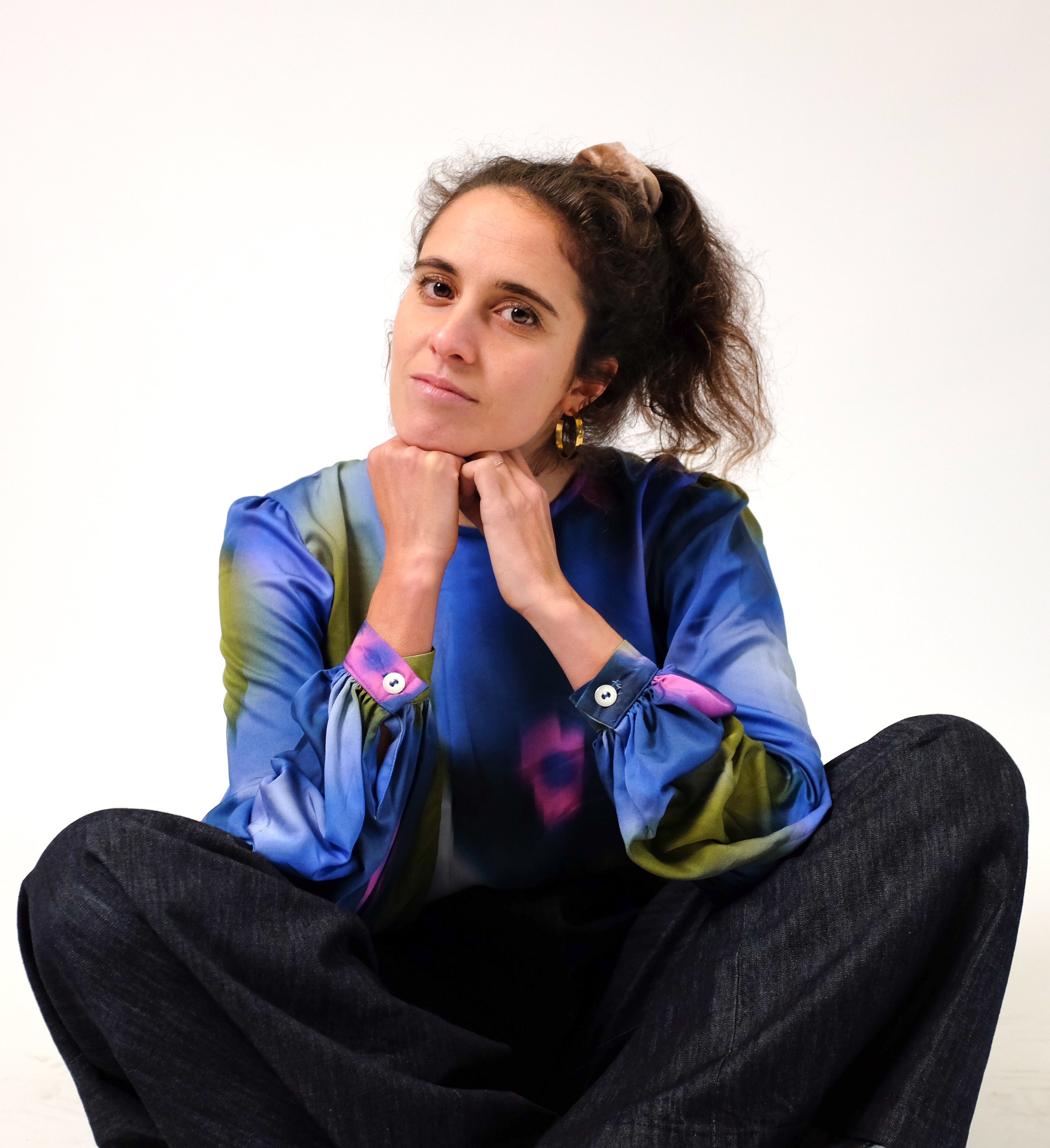 The Charlotte blouse - Flowers