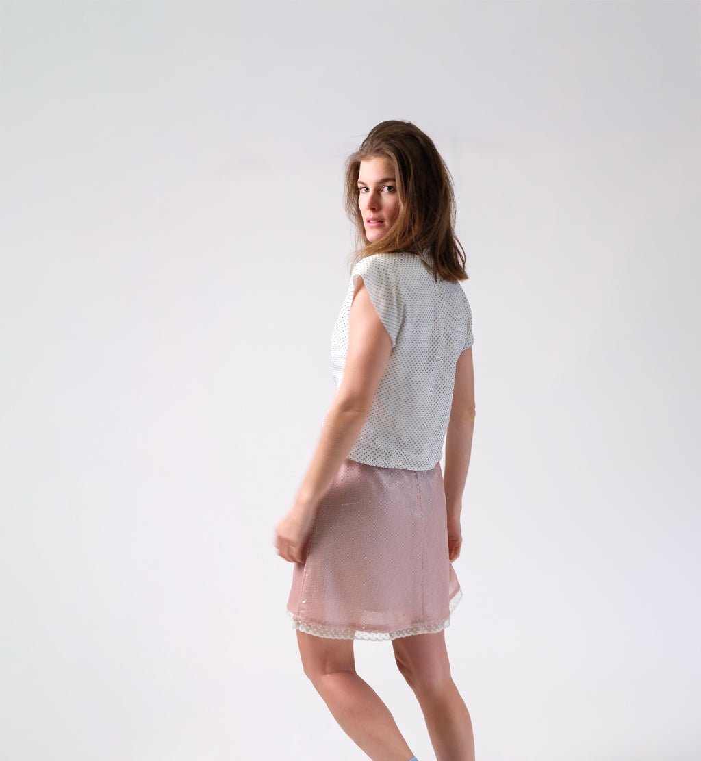 The Alma skirt -  sequin