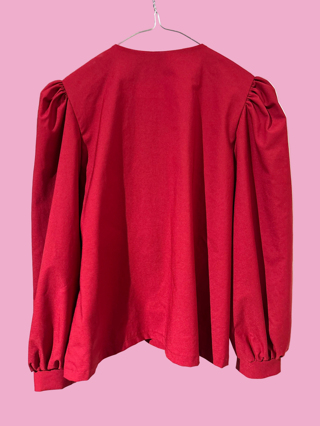 The Aurélie blouse - FW26 - Poppy Red