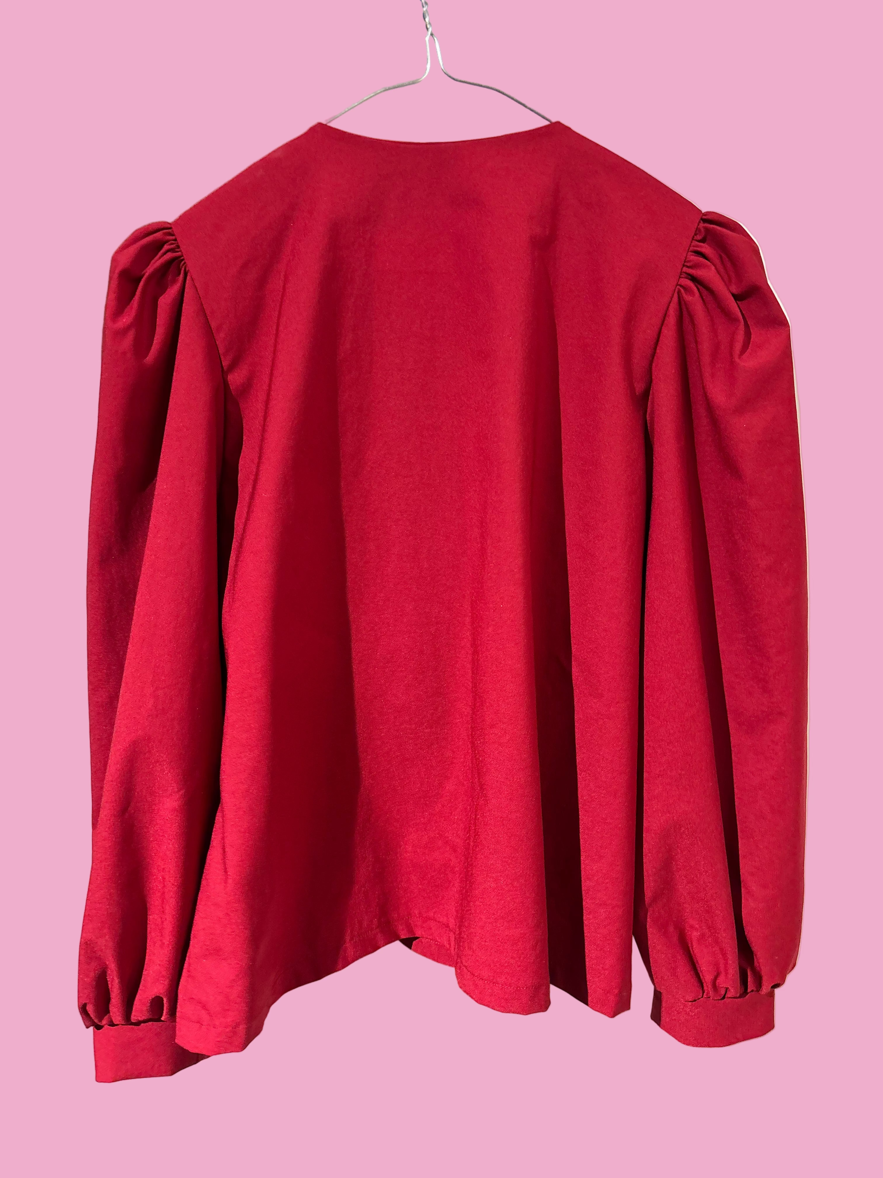 The Aurélie blouse - FW26 - Poppy Red