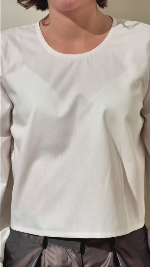 The Charlotte blouse- FW 26 - white
